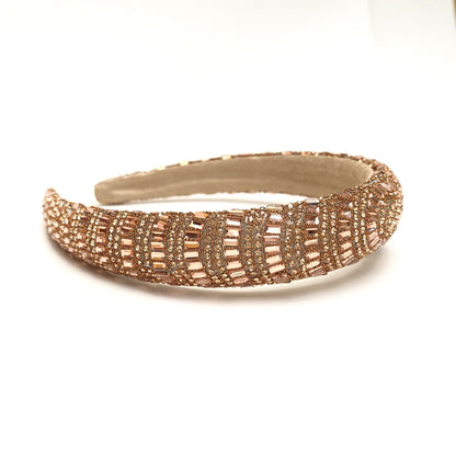 BALACA INFINITO GRUESA ORO ROSA