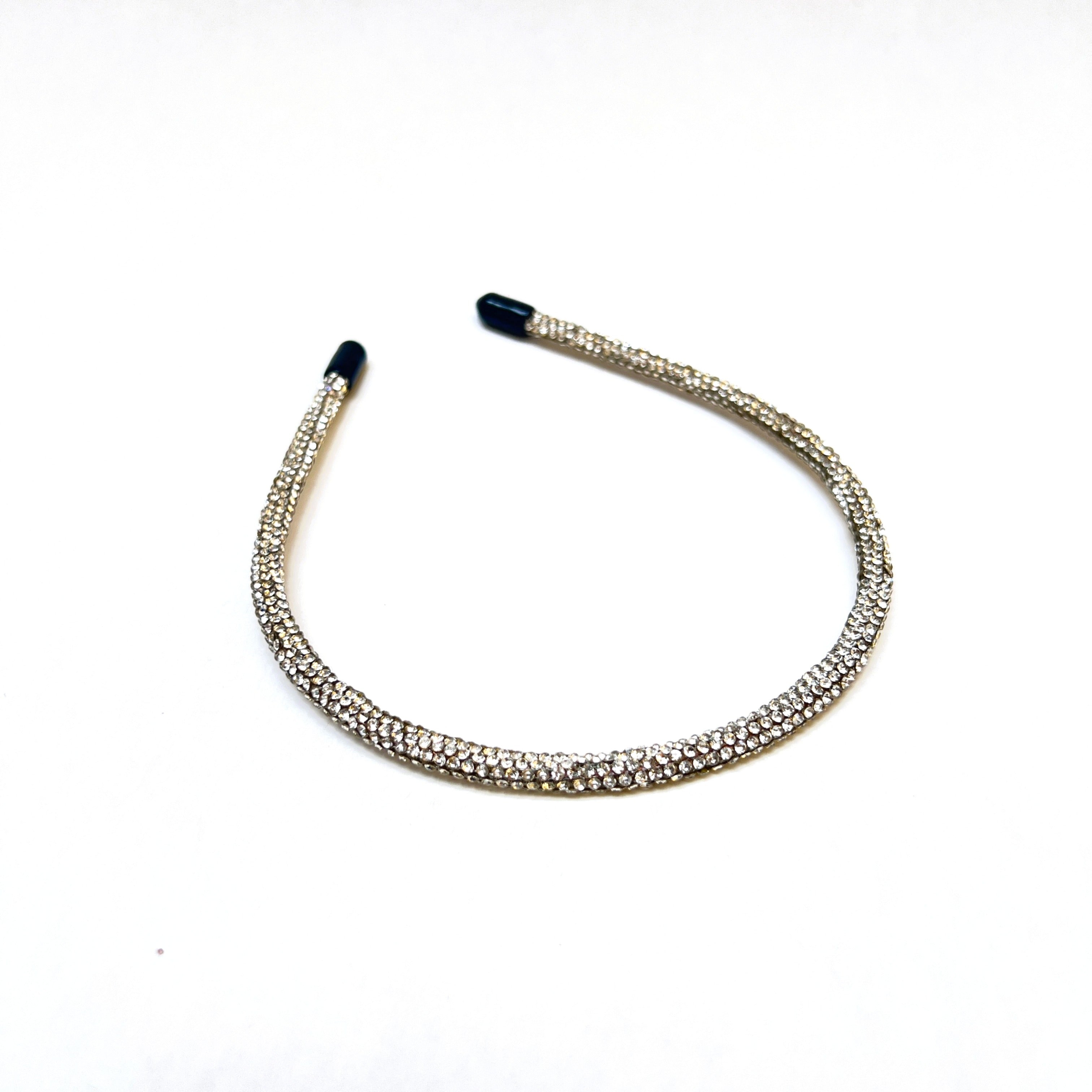 BALACA HILO BRILLANTE PLATEADA – Accesorios Grazie