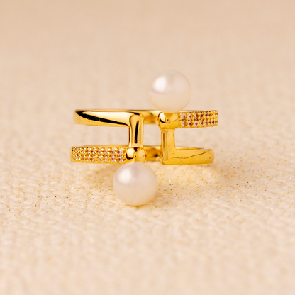 ANILLO LUNA LLENA DORADO