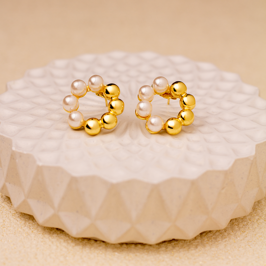 ARETES LUNA Y SOL
