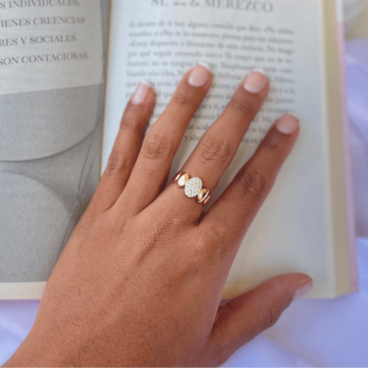 ANILLO ROSA ETERNIDAD