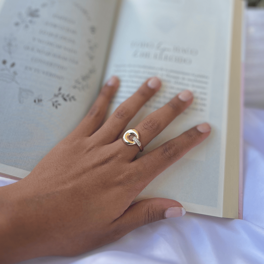 ANILLO ROSA LUNA