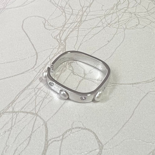 ANILLO PLATEADO REFLEJO LUNAR
