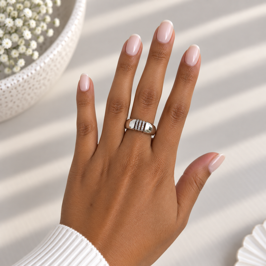 ANILLO PENSAMIENTO PLATEADO