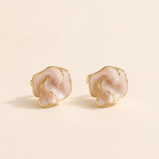 ARETES MAREA ROSA