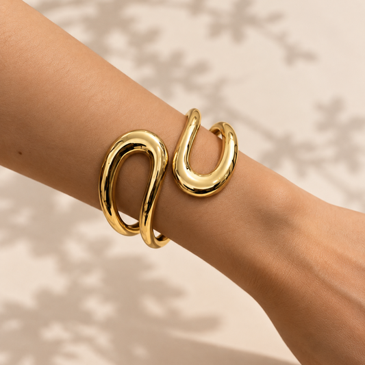 BRAZALETE MAREA DORADO