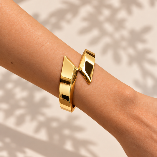 BRAZALETE RAYO DORADO