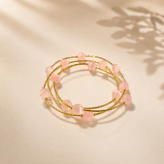 PULSERA BAILARINA ROSA