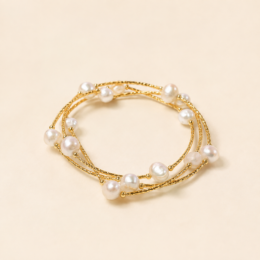 PULSERA BAILARINA PERLA