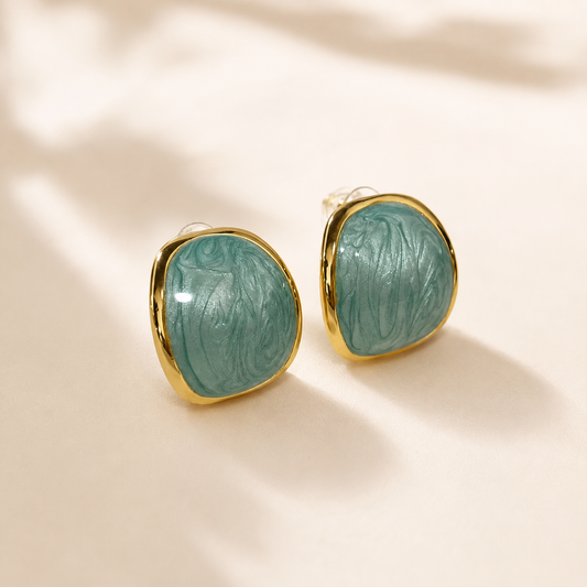 ARETES ESENCIA AGUA MARINA