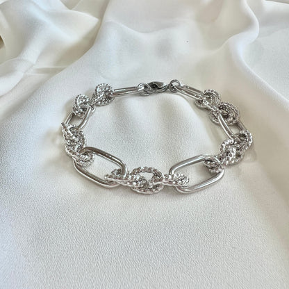 PULSERA LINDA PLATEADA
