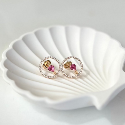 ARETES CORAZÓN PROFUNDO