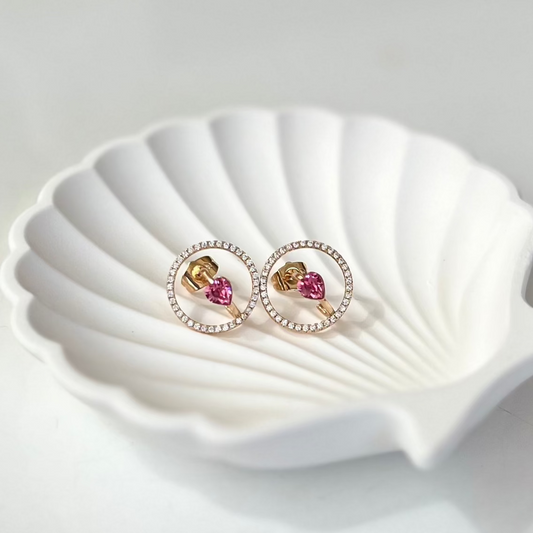 ARETES CORAZÓN PROFUNDO
