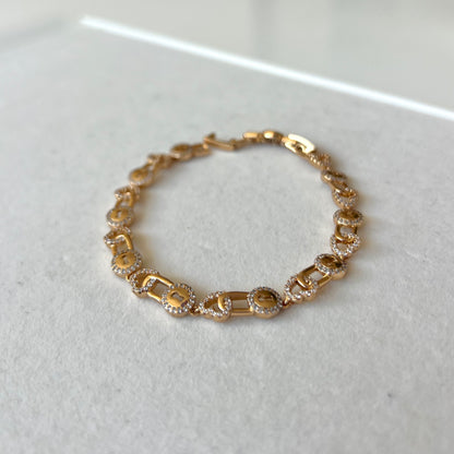 PULSERA CANDADOS ROSA