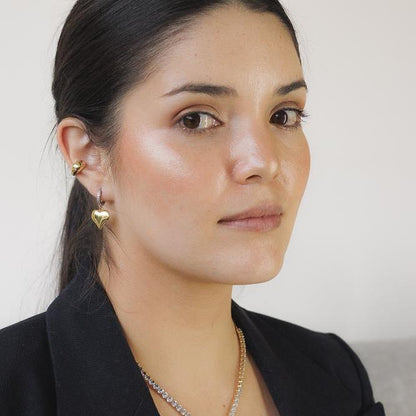 ARETES BRILLOS DEL CORAZÓN