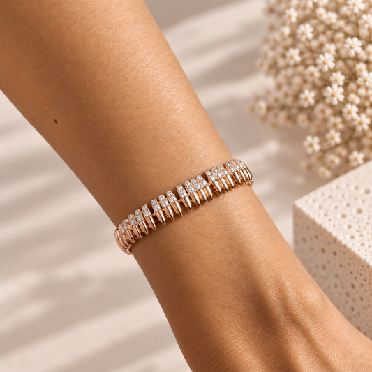 PULSERA LIRA ROSA