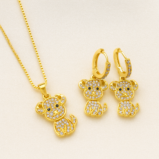 SET PERRITOS DORADOS