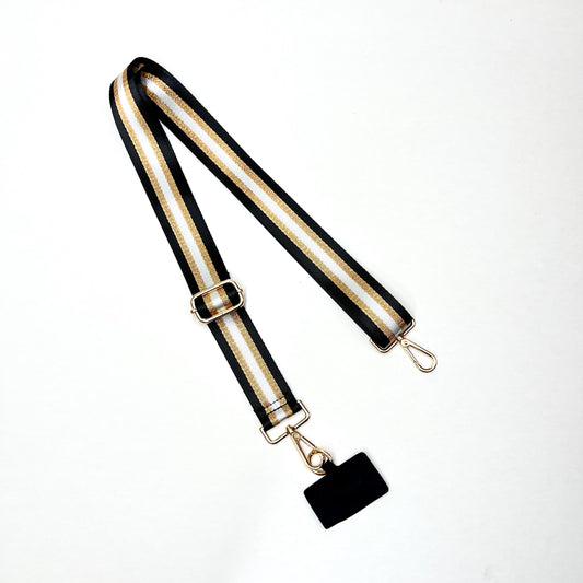 STRAP CLASIC BEIGE NEGRO