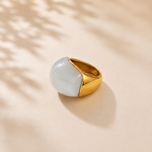 ANILLO REFLEJO BLANCO